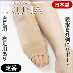 婦人 極薄母趾サポーター(内側すべり止め付)