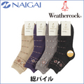 婦人 ルームソックス総パイル