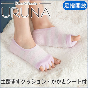 足指開放土踏まずクッションカバー 踵シート付