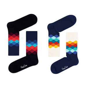 Faded Diamond Sock(41-46)
