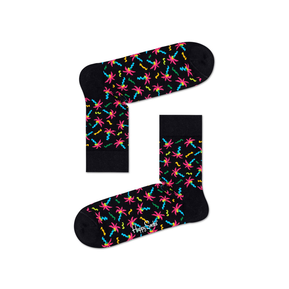 Confetti Palm 1/2 Crew Sock(36-40) <img src="/banner_images/banner_0000000180.gif">