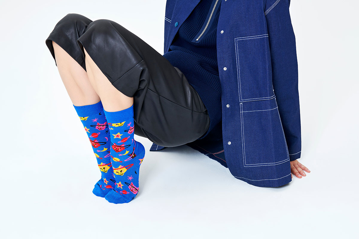 Space Cat Sock(36-40) <img src="/banner_images/banner_0000000180.gif">