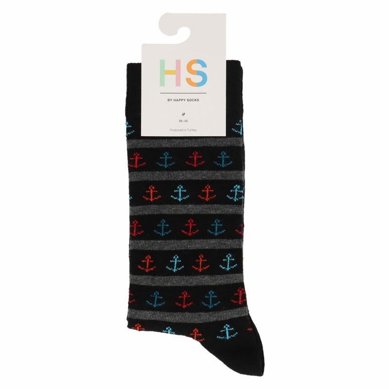 HS Anchor Stripes Sock