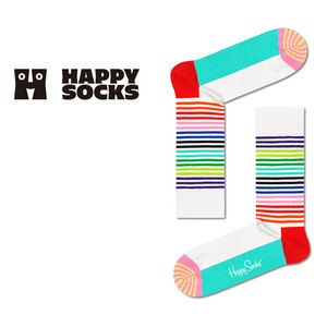 【23FW MAIN】 Half Stripe （ ハーフ ストライプ ）クルー丈 ソックス 靴下 ユニセックス メンズ ＆ レディース 10231059