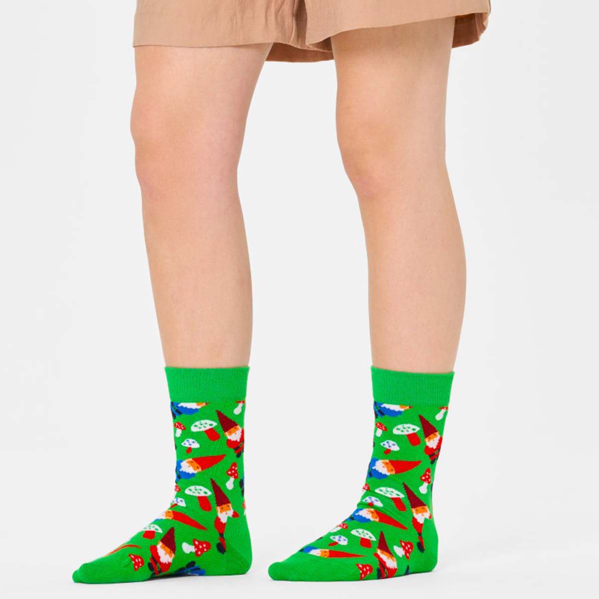 【23FW MAIN】 Christmas Gnome （ クリスマス ノーム ）クルー丈 ソックス 靴下 ユニセックス メンズ ＆ レディース 10231154