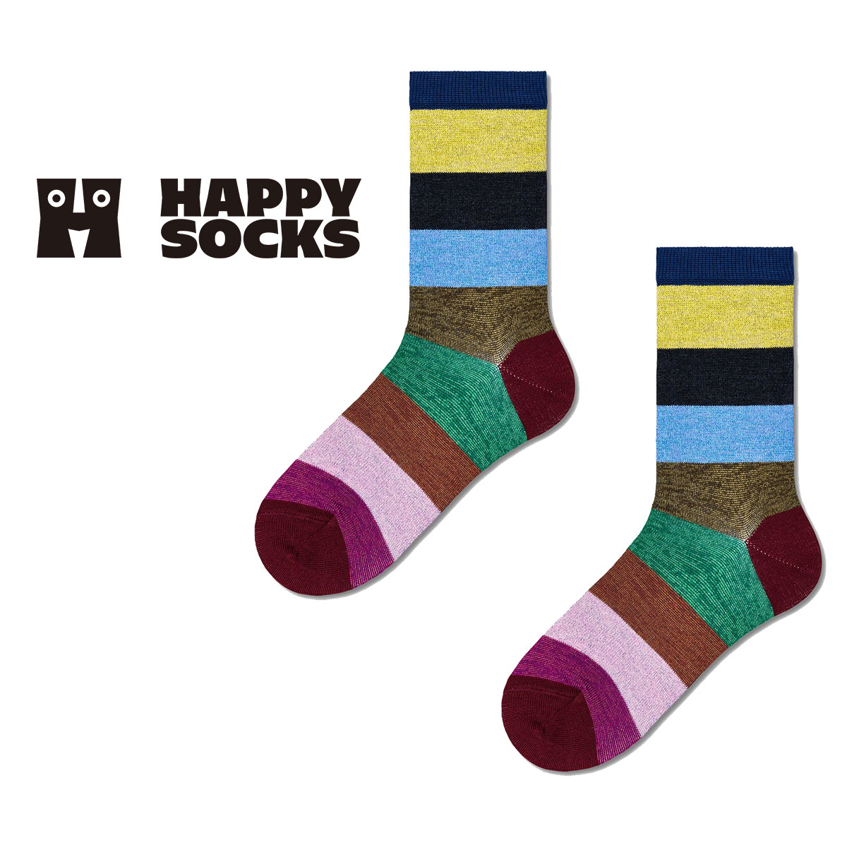 Happy Socks ハッピーソックス Willa（ ウィラ ） HYSTERIA ヒステリア クルー丈 ソックス  靴下 ユニセックス レディース