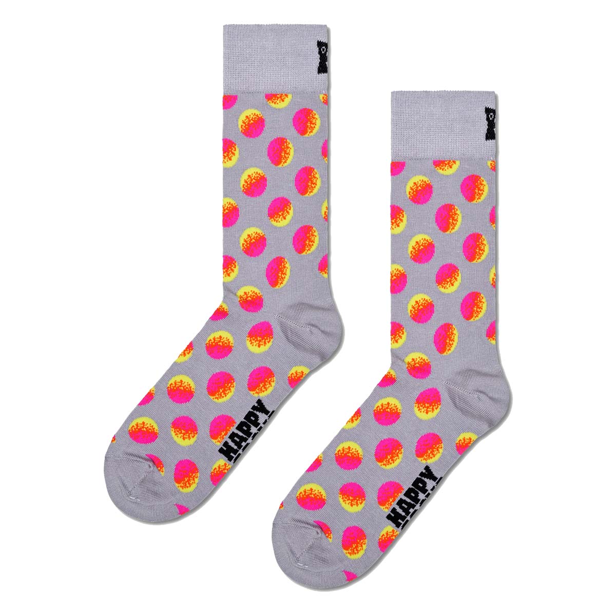 Happy Socks ハッピーソックス Faded Big Dot ( フェードビックドット ) クルー丈 ソックス ユニセックス メンズ ＆ レディス プレゼント 10240086