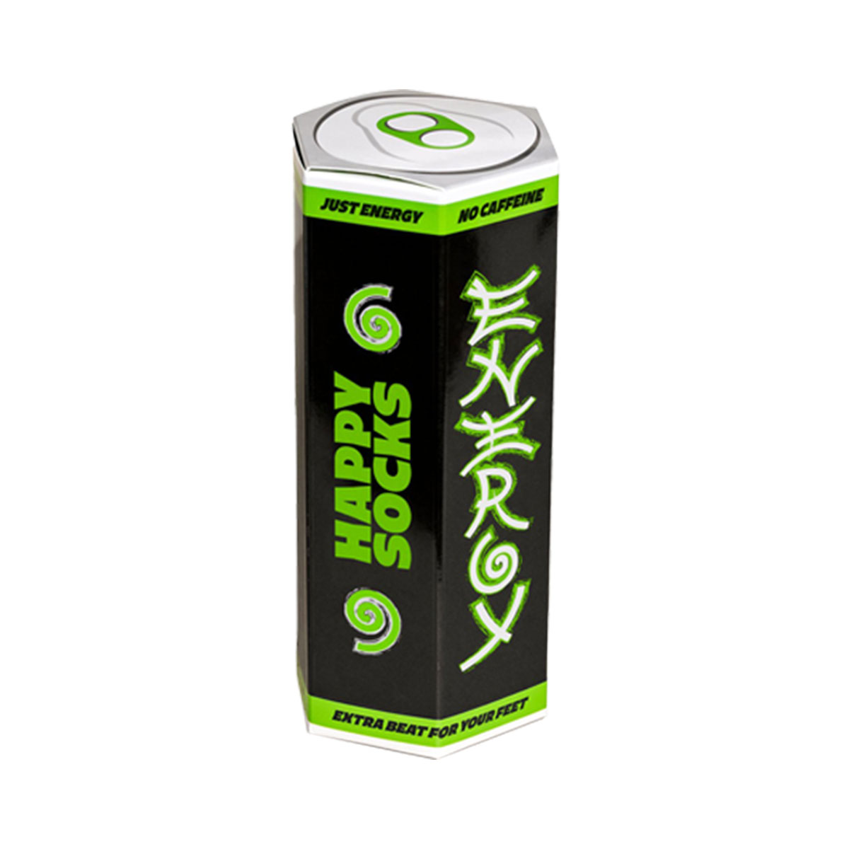 【2足セット】【24SS】Happy Socks ハッピーソックス Energy Drink  3Pack Gift Set GIFT BOX クルー丈 ソックス ユニセックス メンズ ＆ レディース 10243002