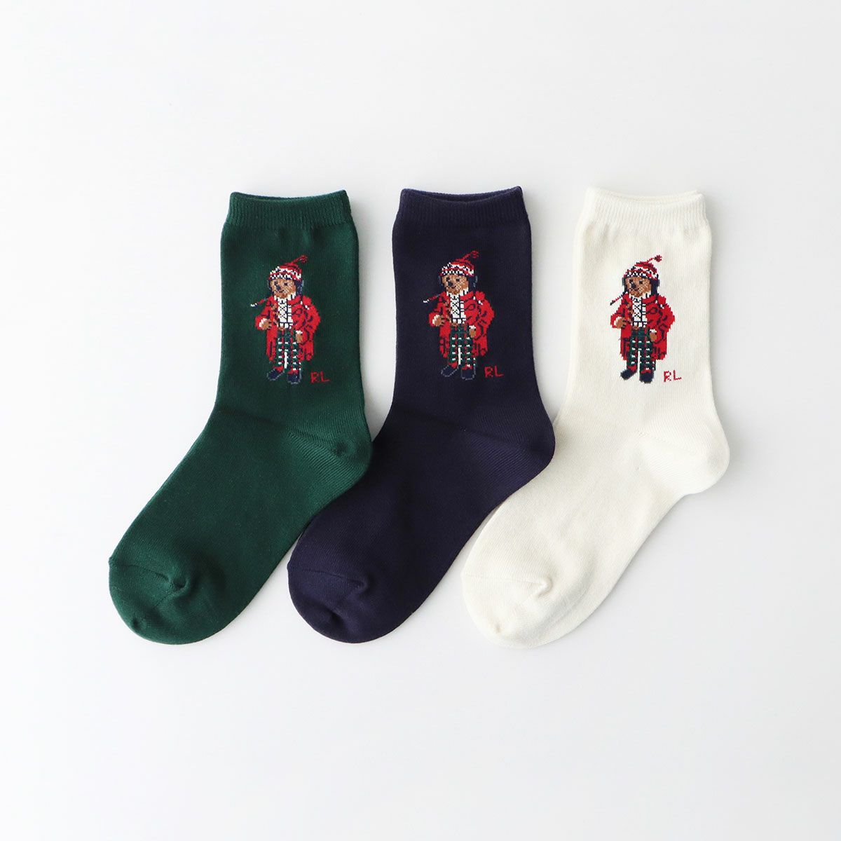 HOLIDAY ポロベア キッズソックス  <img src='/banner_images/banner_0000000180.gif'>