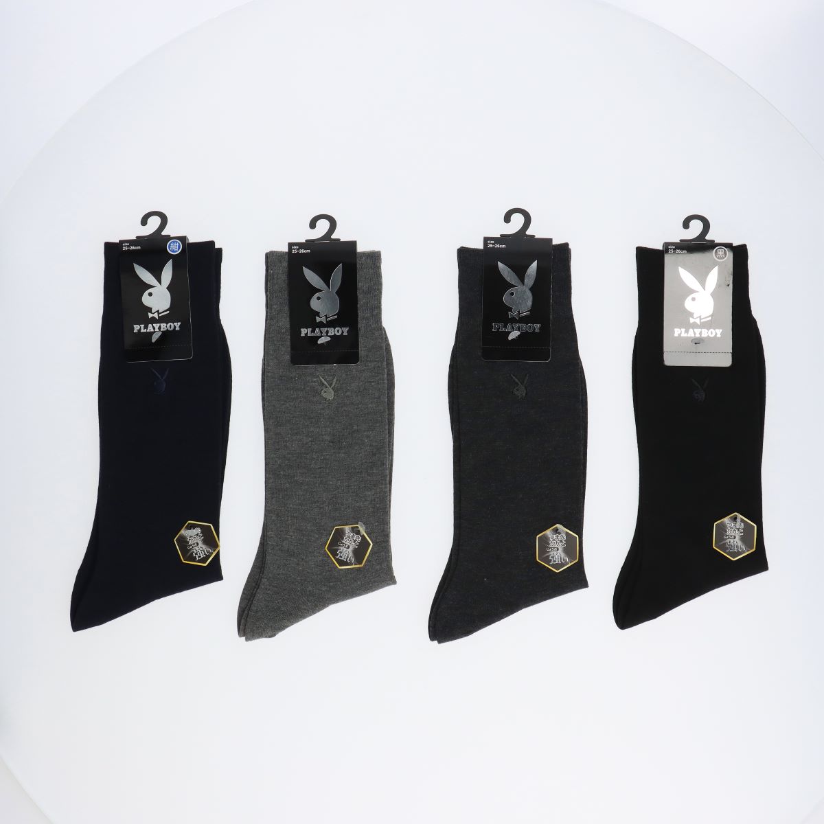 【25fw】PLAYBOY 平　刺繍 ビジネス ソツクス