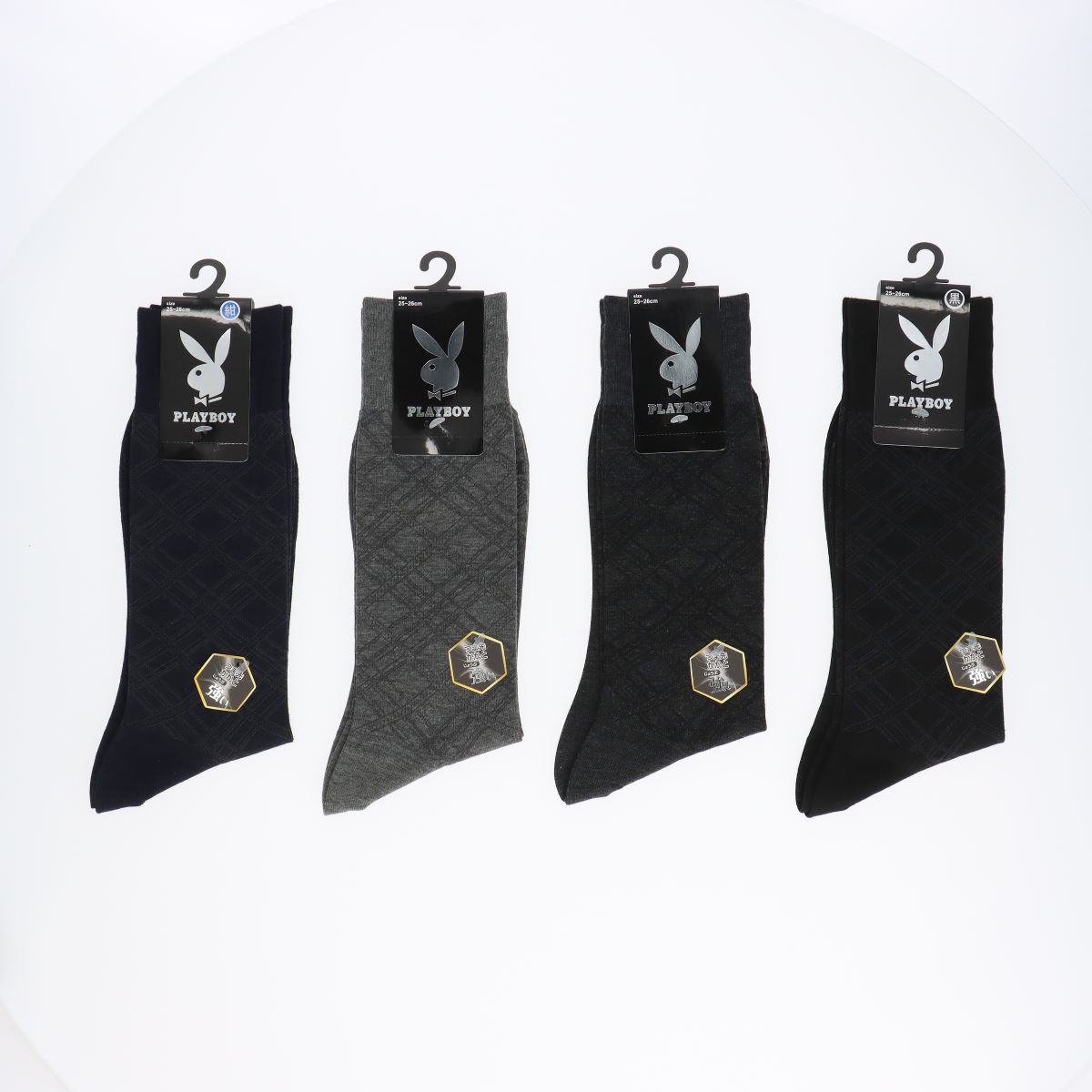 【25fw】PLAYBOY チェック ビジネス ソツクス