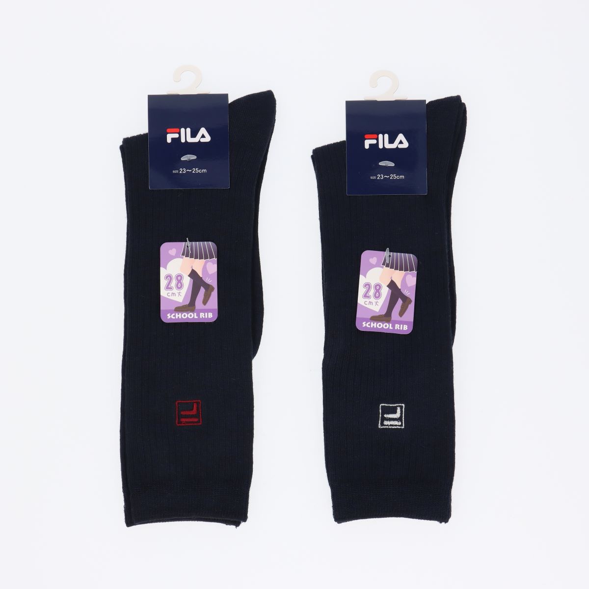 【25fw】FILA 28cm丈 ハイソツクス 