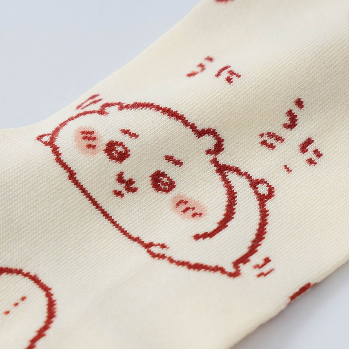 ちいかわ クルー丈 ソックス ちいかわ総柄 靴下 レディース キャラクター 03197027