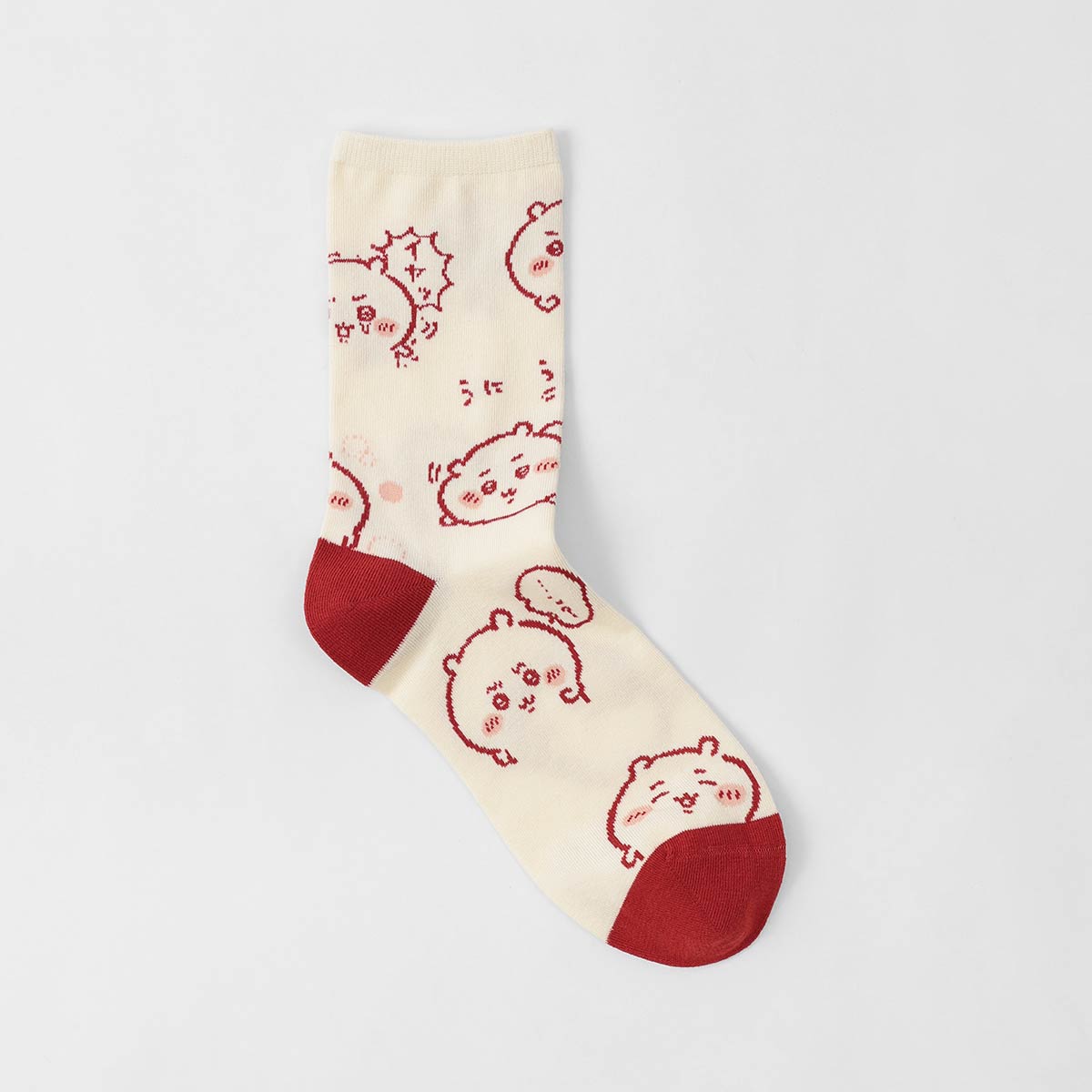 ちいかわ クルー丈 ソックス ちいかわ総柄 靴下 レディース キャラクター 03197027