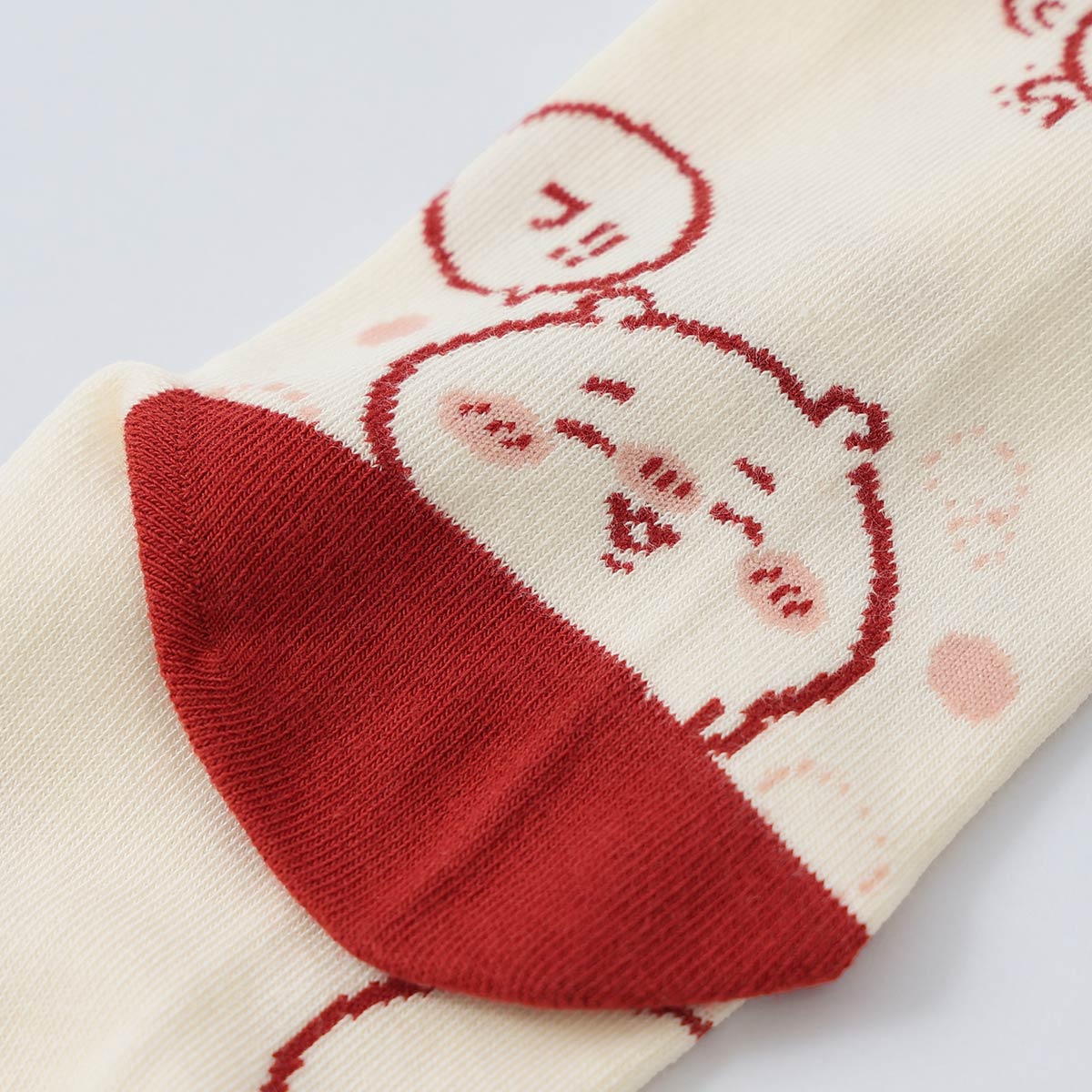 ちいかわ クルー丈 ソックス ちいかわ総柄 靴下 レディース キャラクター 03197027