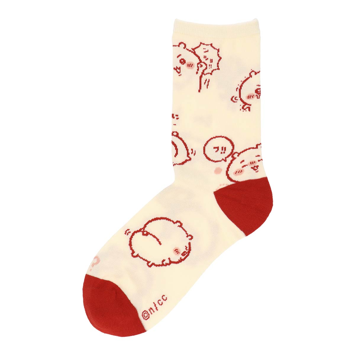 ちいかわ クルー丈  ソックス ちいかわ総柄 靴下 レディース キャラクター 03197027