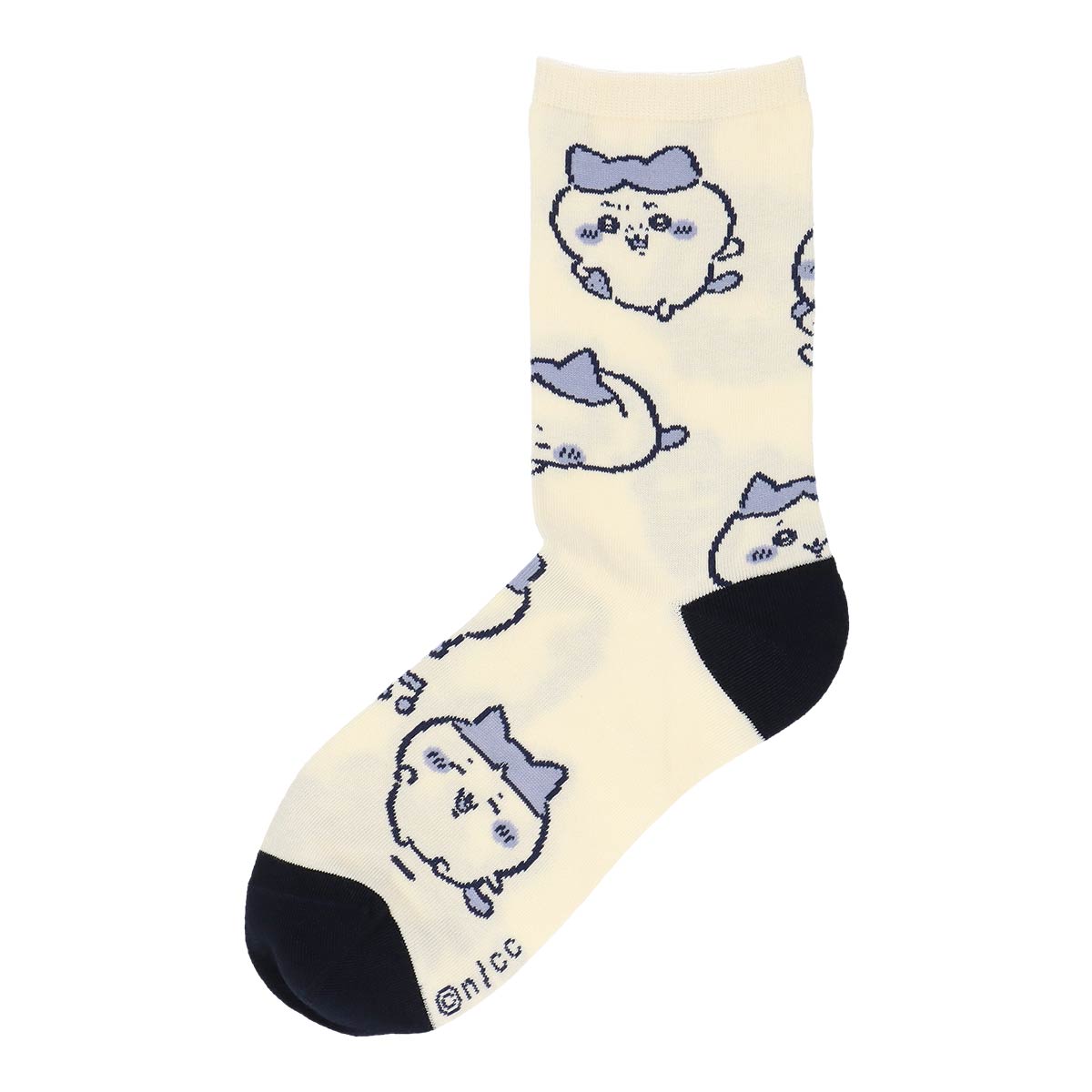 ちいかわ クルー丈  ソックス ハチワレ総柄 靴下 レディース キャラクター 03197028