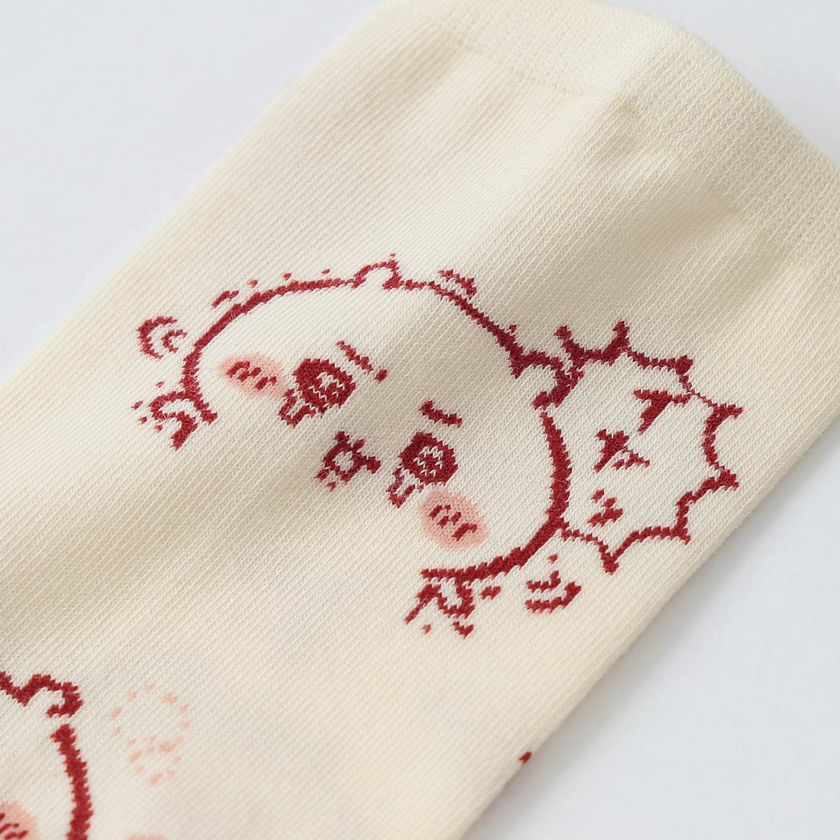 ちいかわ クルー丈 ソックス ちいかわ総柄 靴下 レディース キャラクター 03197027