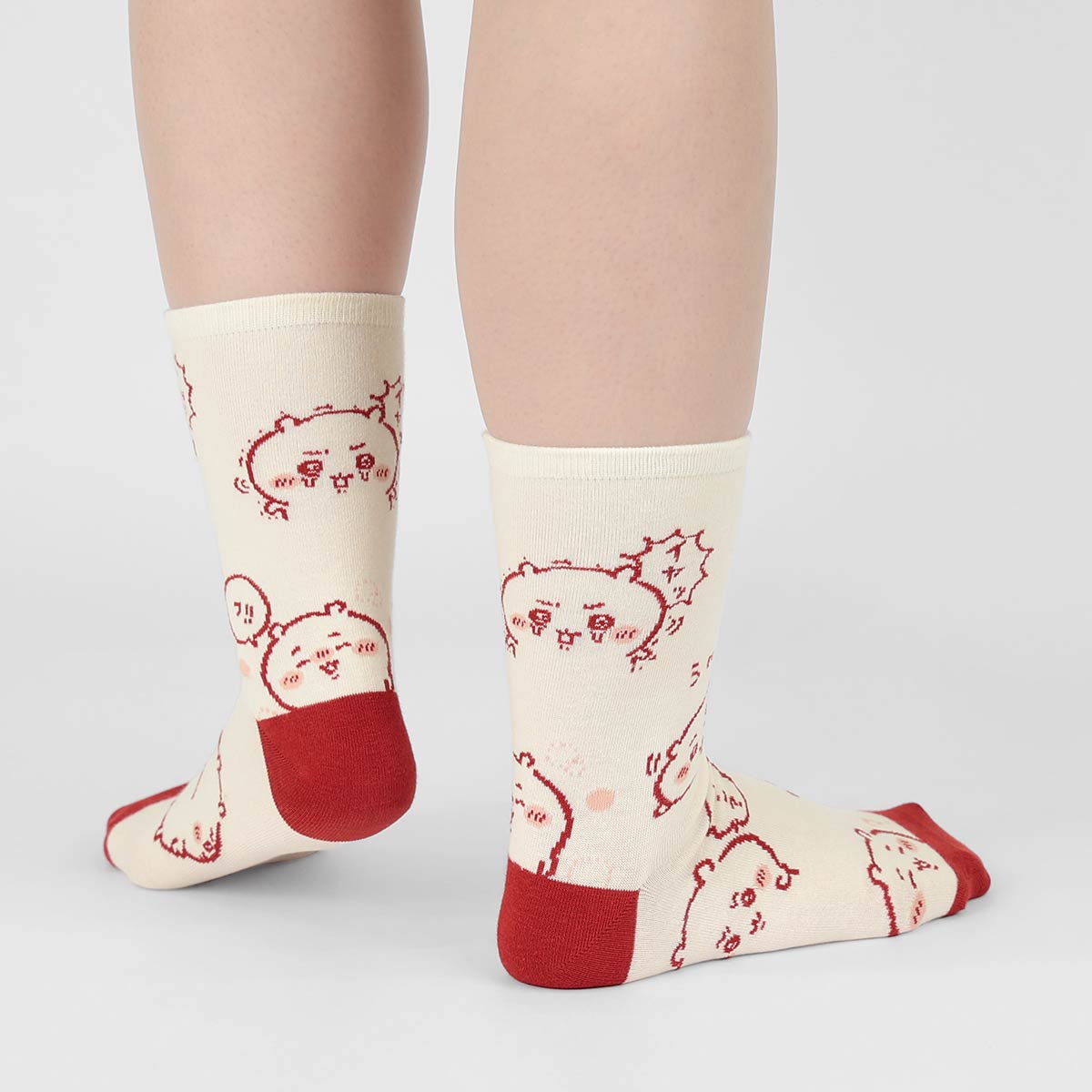 ちいかわ クルー丈 ソックス ちいかわ総柄 靴下 レディース キャラクター 03197027