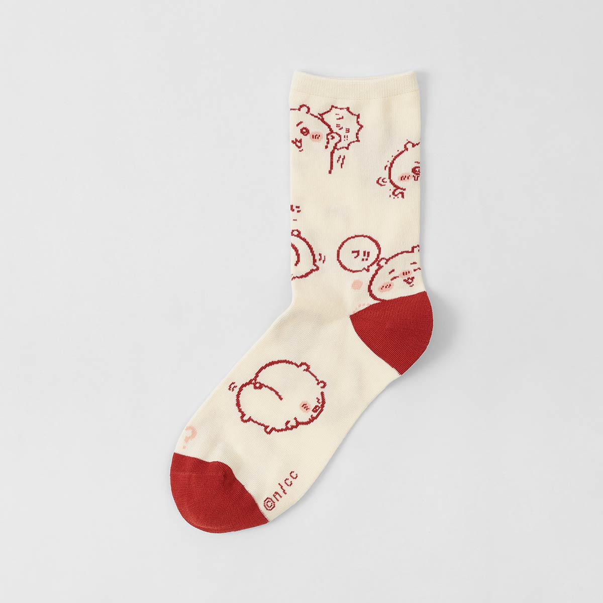 ちいかわ クルー丈 ソックス ちいかわ総柄 靴下 レディース キャラクター 03197027