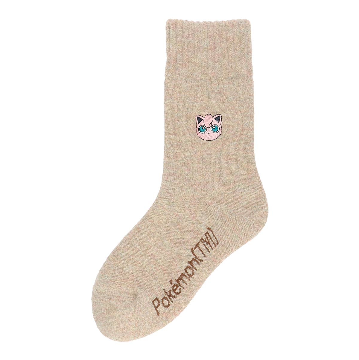 【25fw】ポケモン プリンワンポイントルームソックス パイル・カバー