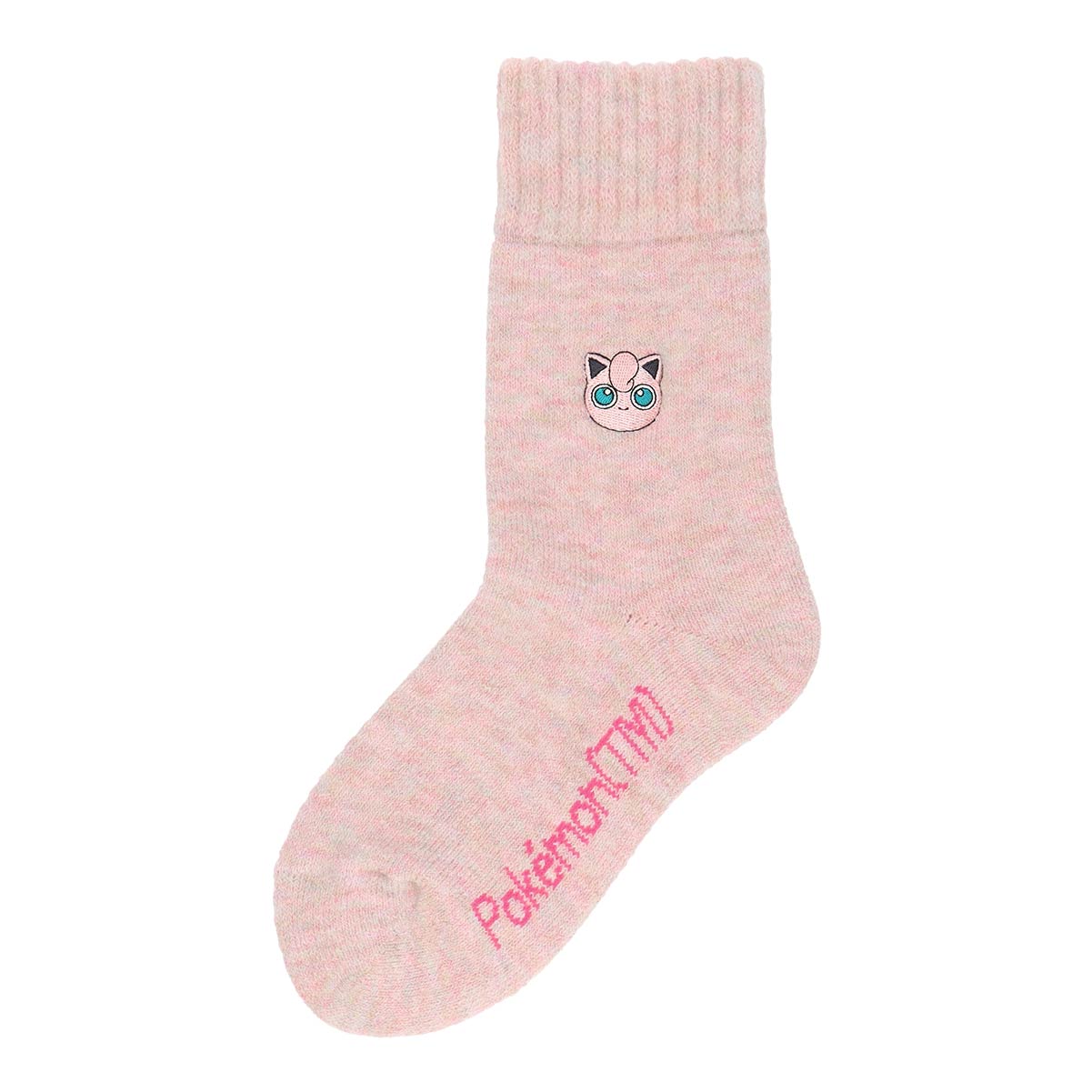 【25fw】ポケモン プリンワンポイントルームソックス パイル・カバー